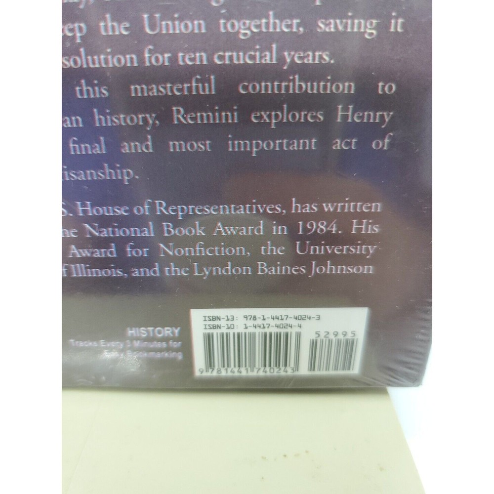 At the Edge of the Precipice by Robert V. Remini 2010 Unabridged CD 978144174024 - Picture 4 of 4